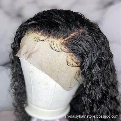 Brazilian  Kinky Curly  HD Lace  Wig 100%  Human Hair 150% density 4x4  Thin Transparent HD Lace Frontal Closure Wigs